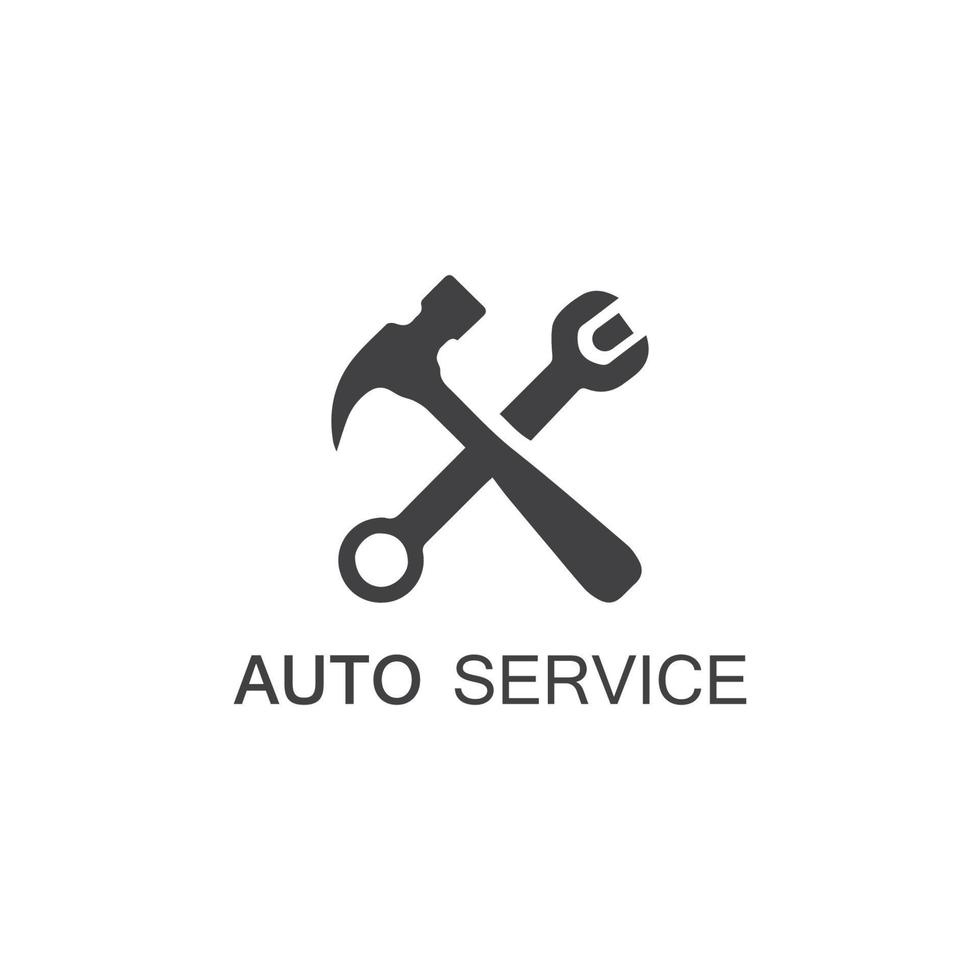 service tools vector pictogram illustratie ontwerpsjabloon