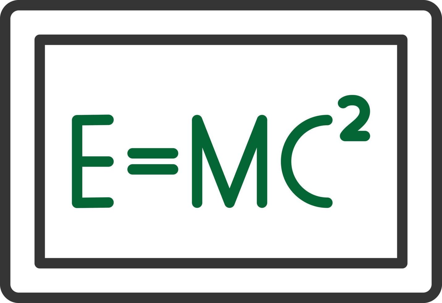 formule lijn twee kleuren vector