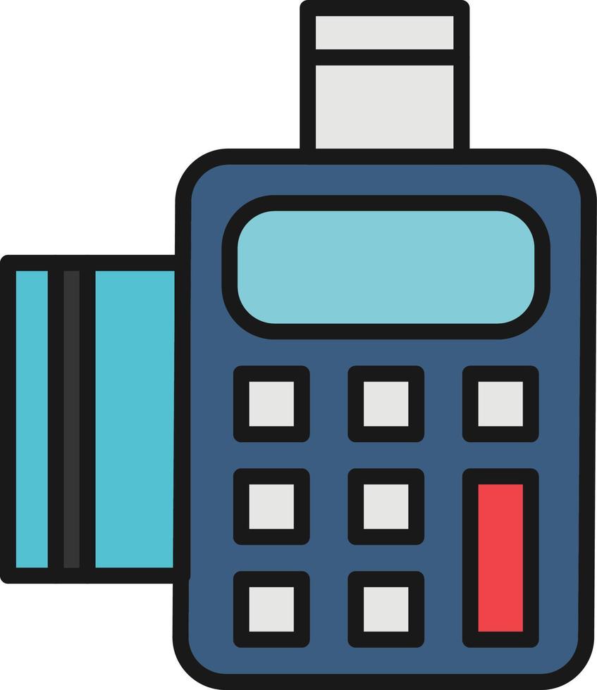 datatelefoonlijn gevuld vector