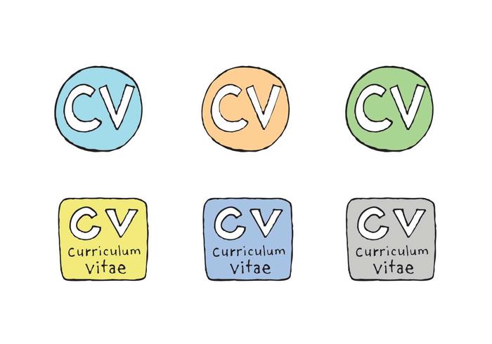 Gratis Curriculum Vitae Vector Series