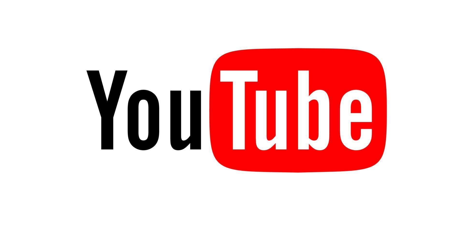 oude youtube pictogram vector