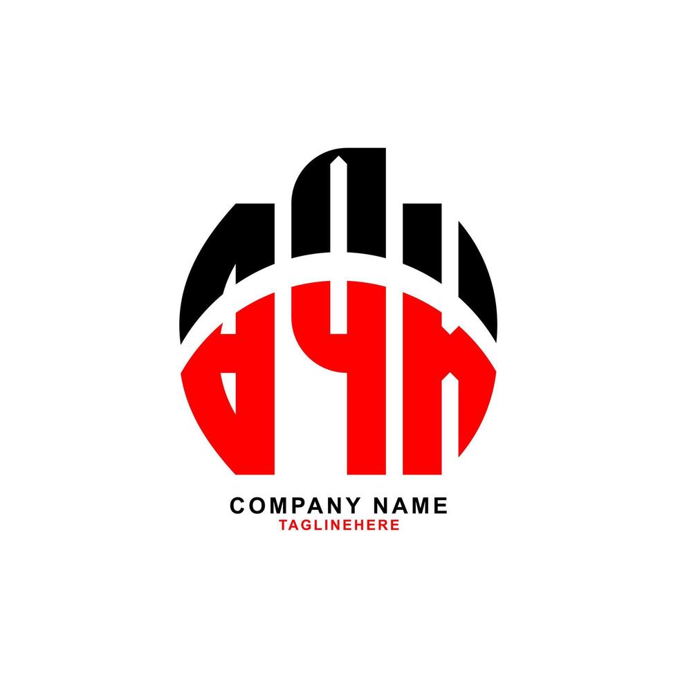creatief bqx letter logo-ontwerp met witte achtergrond vector