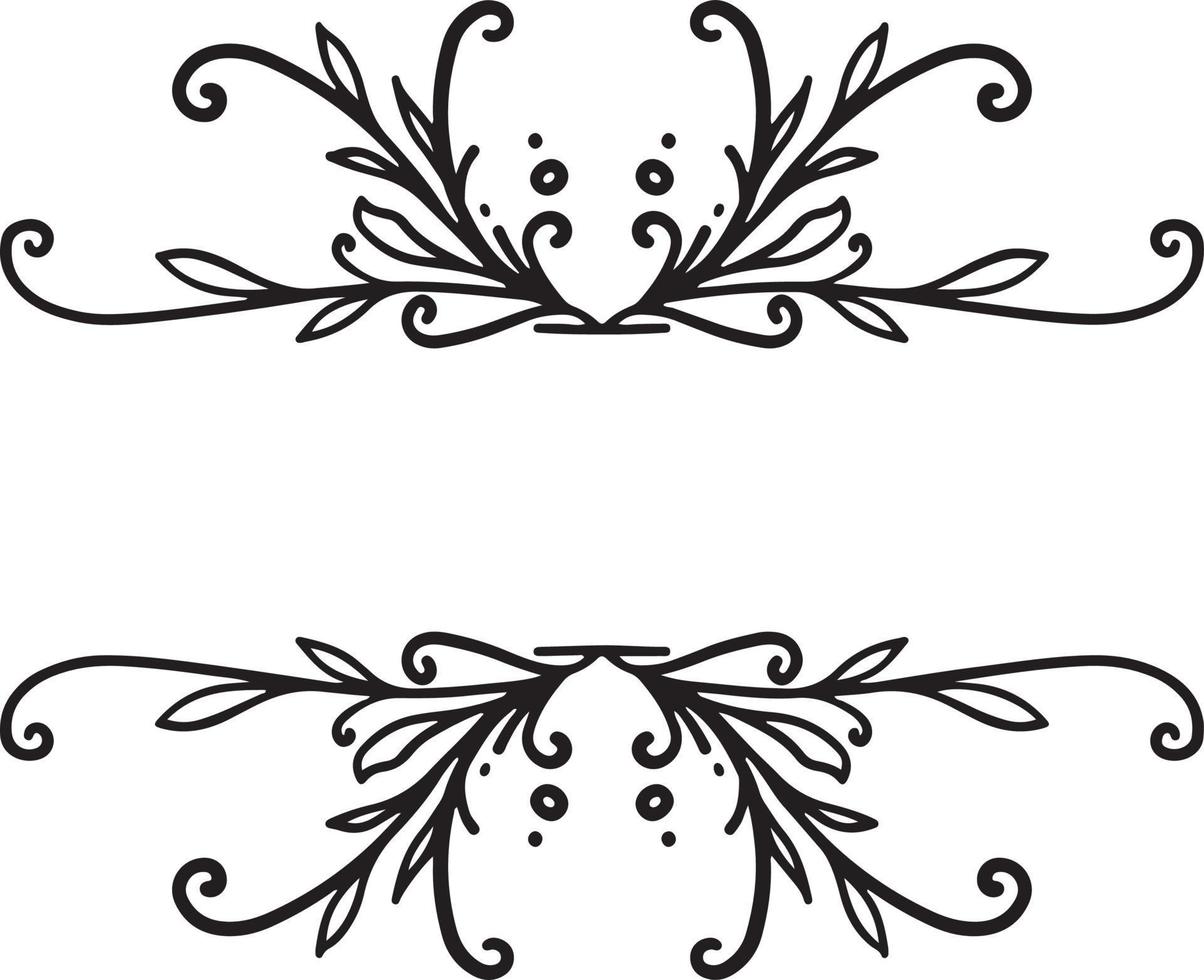 split monogram frame vector kaart uitnodiging elementen victoriaans grunge kalligrafie huwelijksuitnodigingen set middeleeuws ornament grenzen scroll clipart wervelen gesneden bestanden wervelen silhouet bloeien grenzen