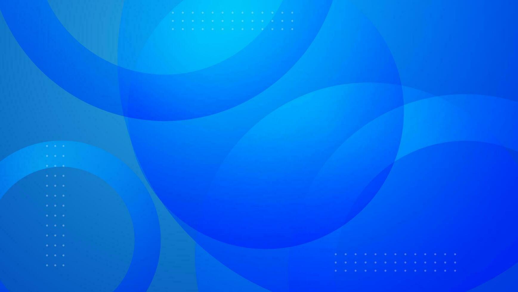 abstracte blauwe cirkelvormige achtergrond. vector illustratie