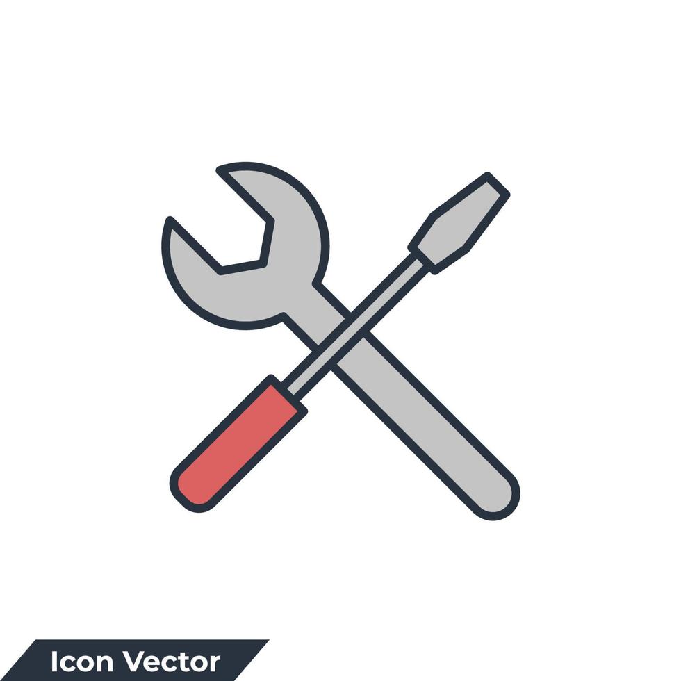 technische ondersteuning pictogram logo vectorillustratie. help en ondersteuning symboolsjabloon voor grafische en webdesign collectie vector