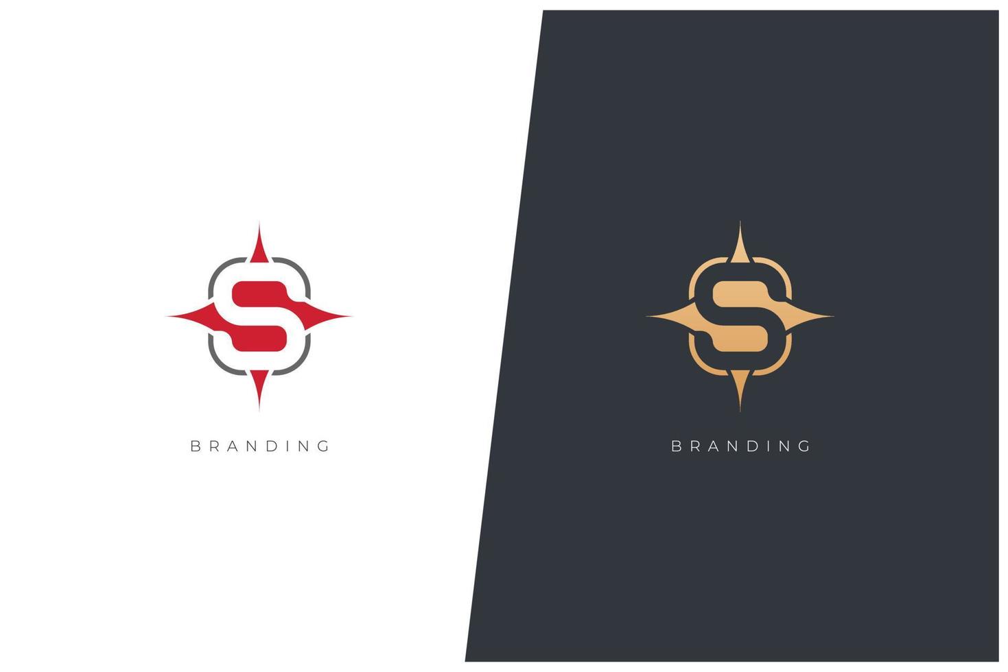 s brief logo vector concept pictogram handelsmerk. universeel s-logotype: