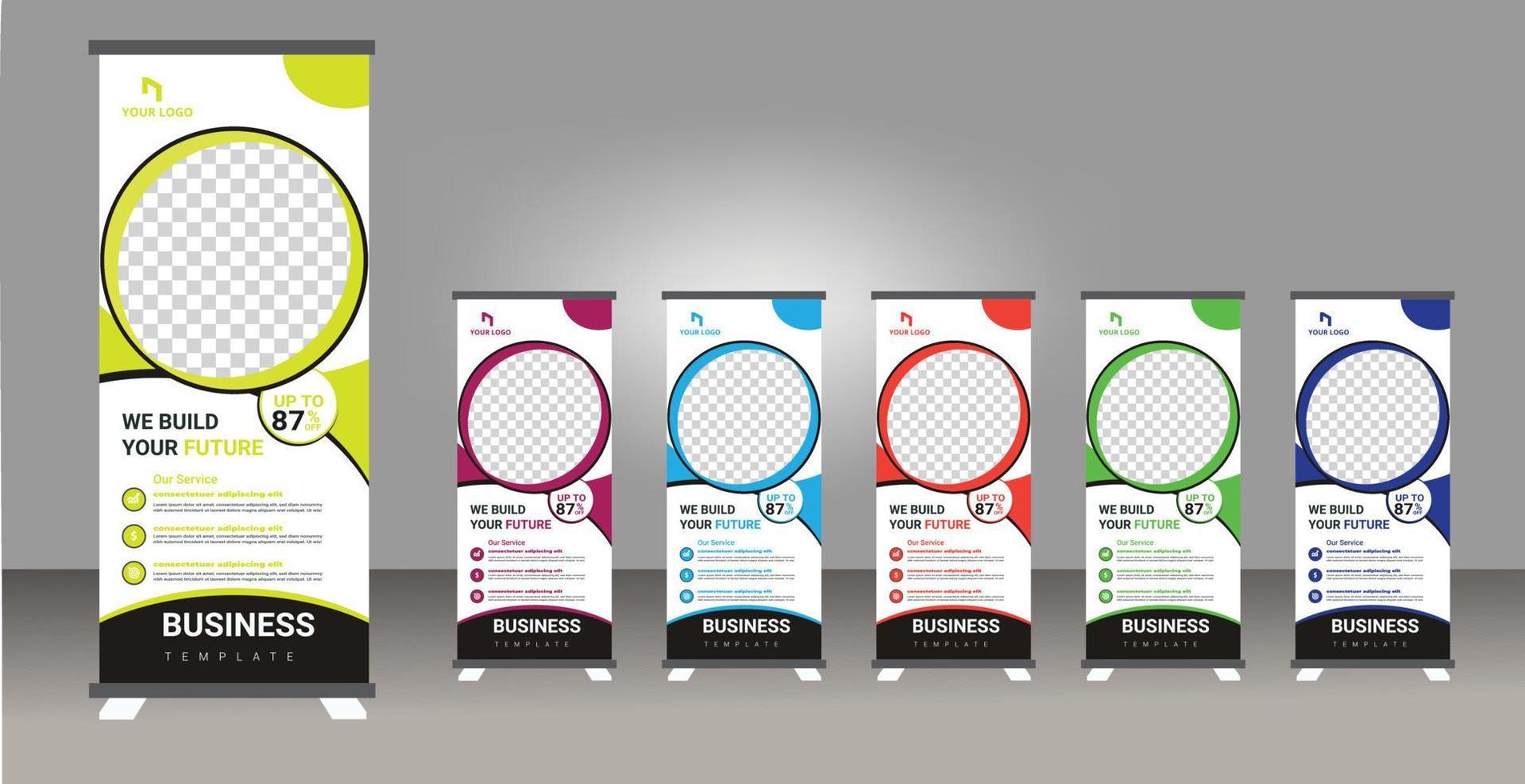 roll-up banner ontwerpsjabloon, moderne x-banner, rull-up ontwerp, golfcompetitie roll-up banne, moderne sport rull-up banner sjabloon vector eps