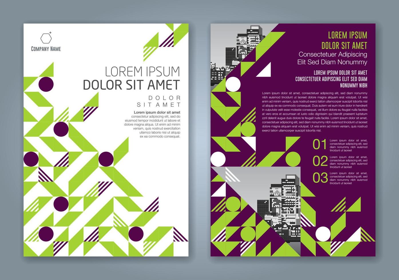 minimale geometrische vormen ontwerpen achtergrond voor zakelijke jaarverslag boekomslag brochure flyer poster vector