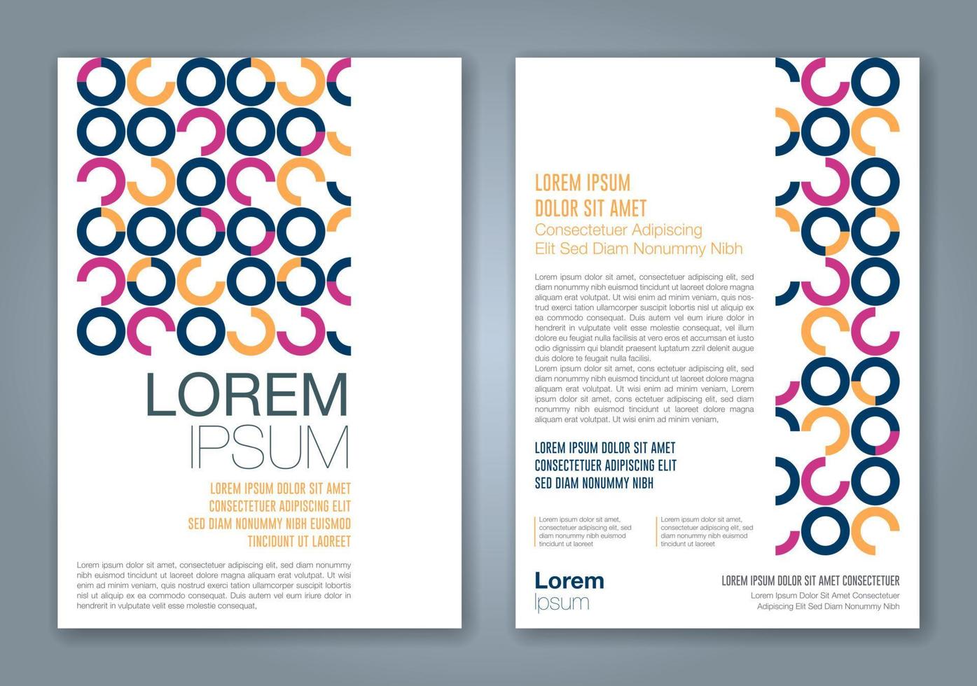 minimale geometrische vormen ontwerpen achtergrond voor zakelijke jaarverslag boekomslag brochure flyer poster vector