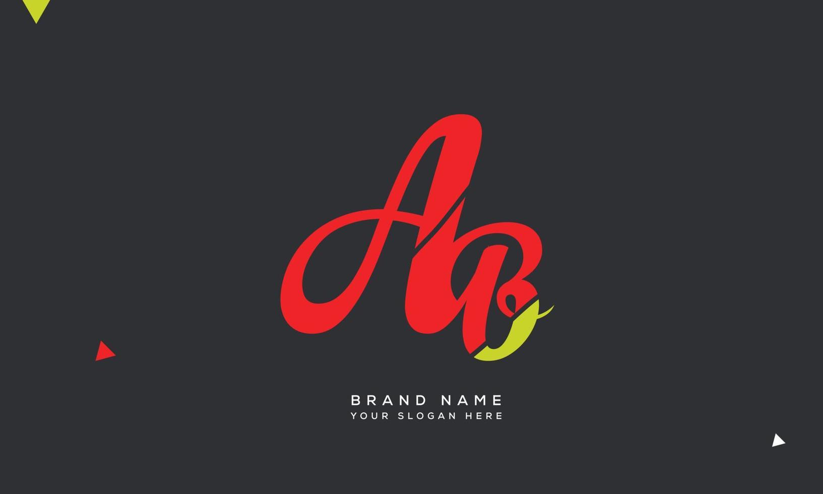 alfabet letters initialen monogram logo ab, ba, a en b vector