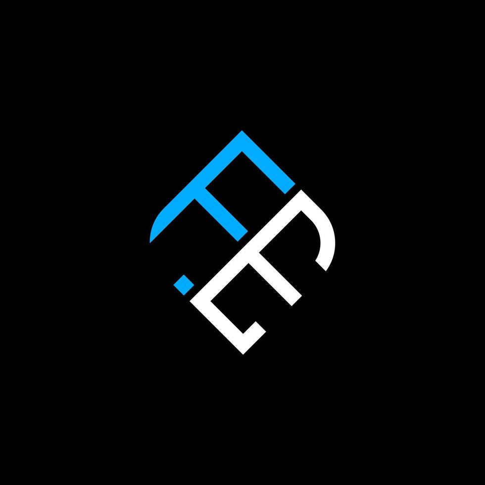 fe letter logo creatief ontwerp met vectorafbeelding vector
