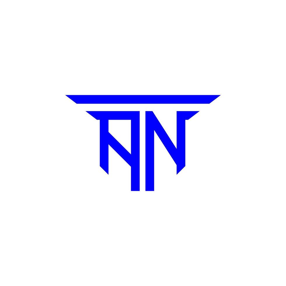 een letter logo creatief ontwerp met vectorafbeelding vector