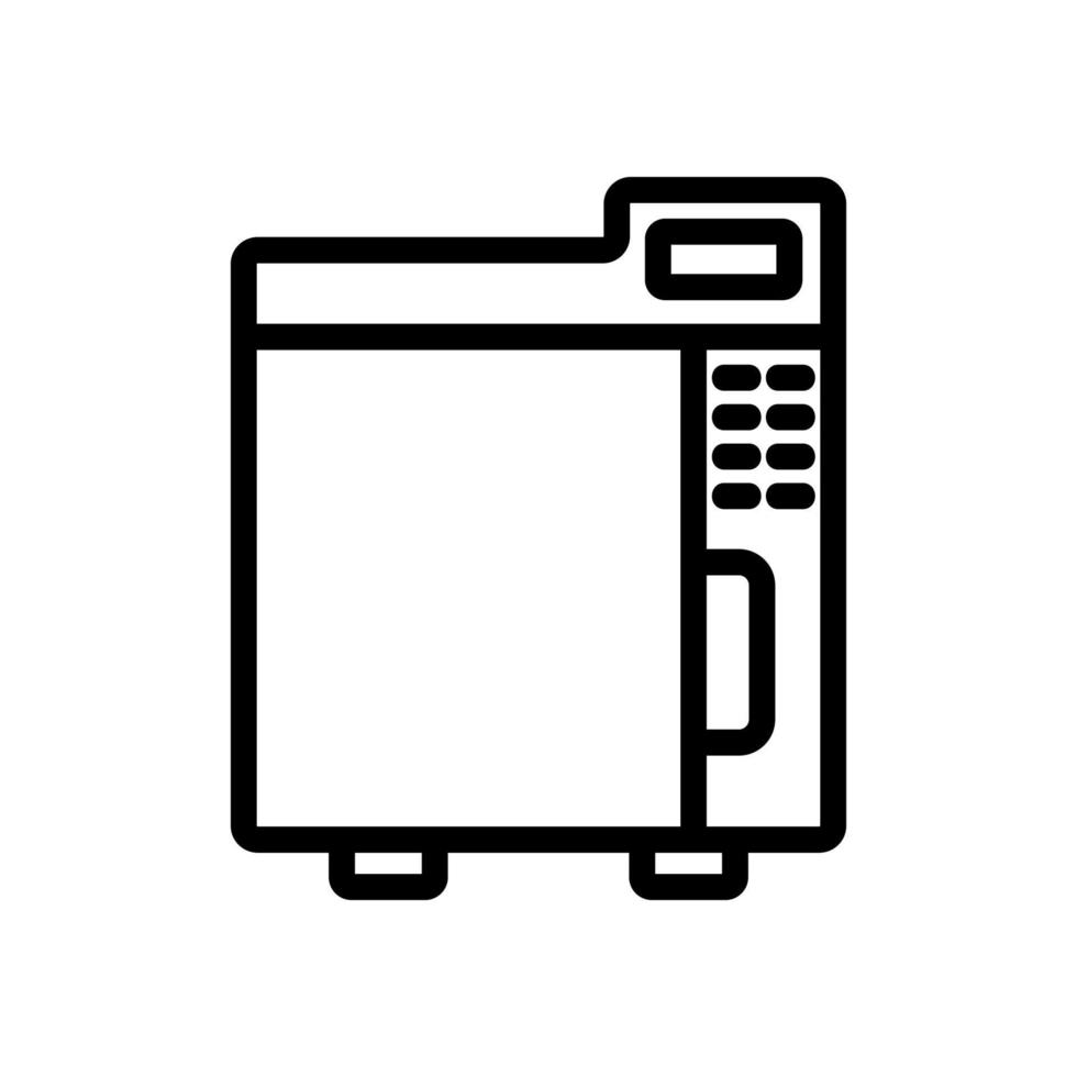 instrument desinfector pictogram vector overzicht illustratie