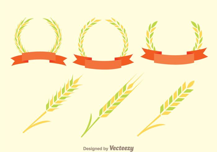 Oor Van Corn Decoration Vectors