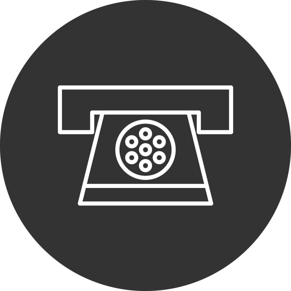 neem contact met ons op lijn omgekeerd pictogram vector