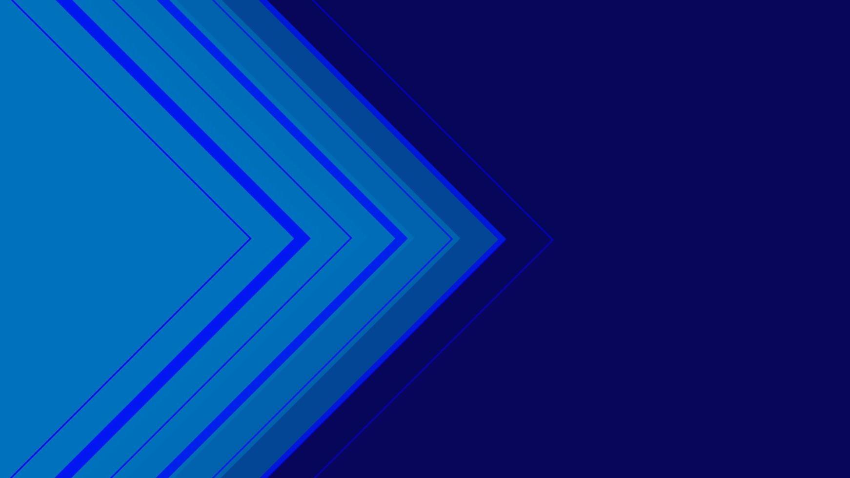 abstracte technologie geometrische vorm op blauwe achtergrond, technologie communicatie digitale data vector