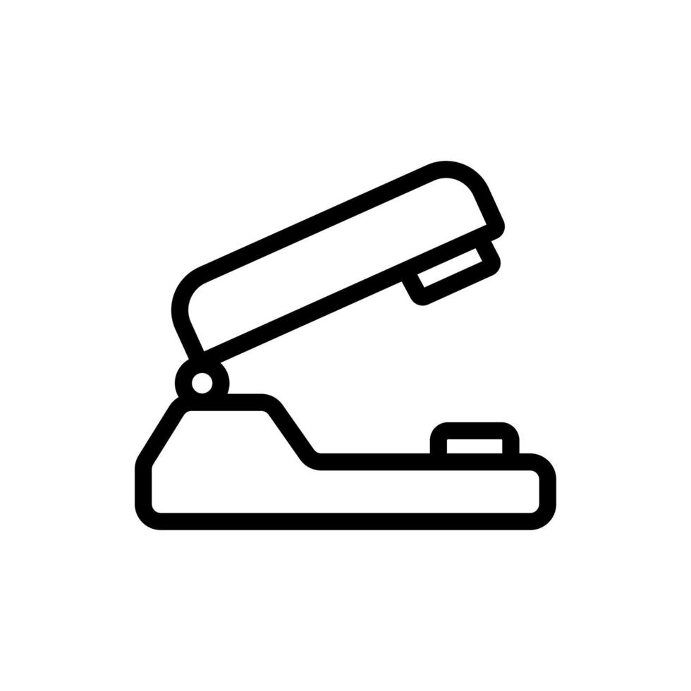 papier perforator pictogram vector overzicht illustratie