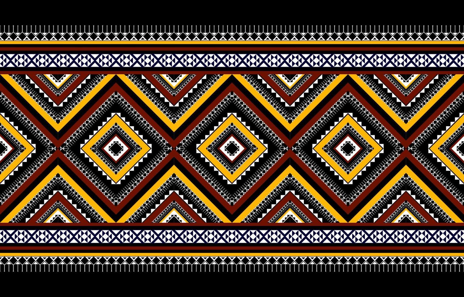 geometrische etnische patroon tribal traditionele. ontwerp voor achtergrond, illustratie, behang, stof, textuur, batik, tapijt, kleding, borduurwerk vector