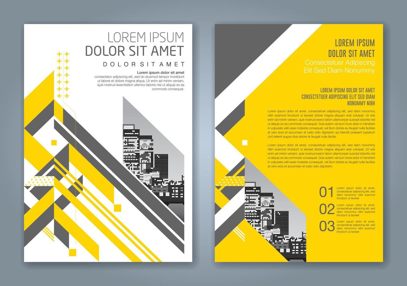 minimale geometrische vormen ontwerpen achtergrond voor zakelijke jaarverslag boekomslag brochure flyer poster vector