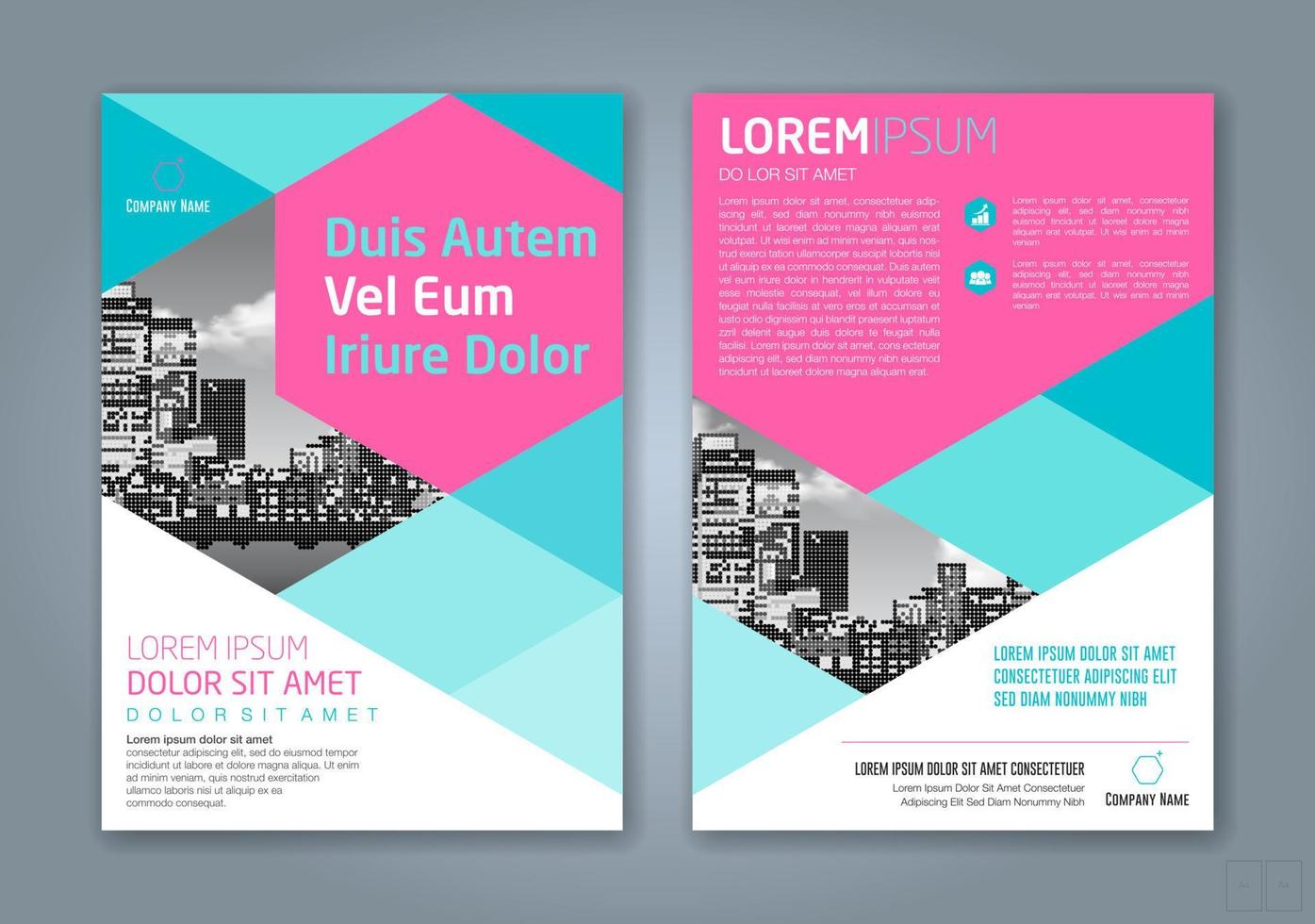 minimale geometrische vormen ontwerpen achtergrond voor zakelijke jaarverslag boekomslag brochure flyer poster vector