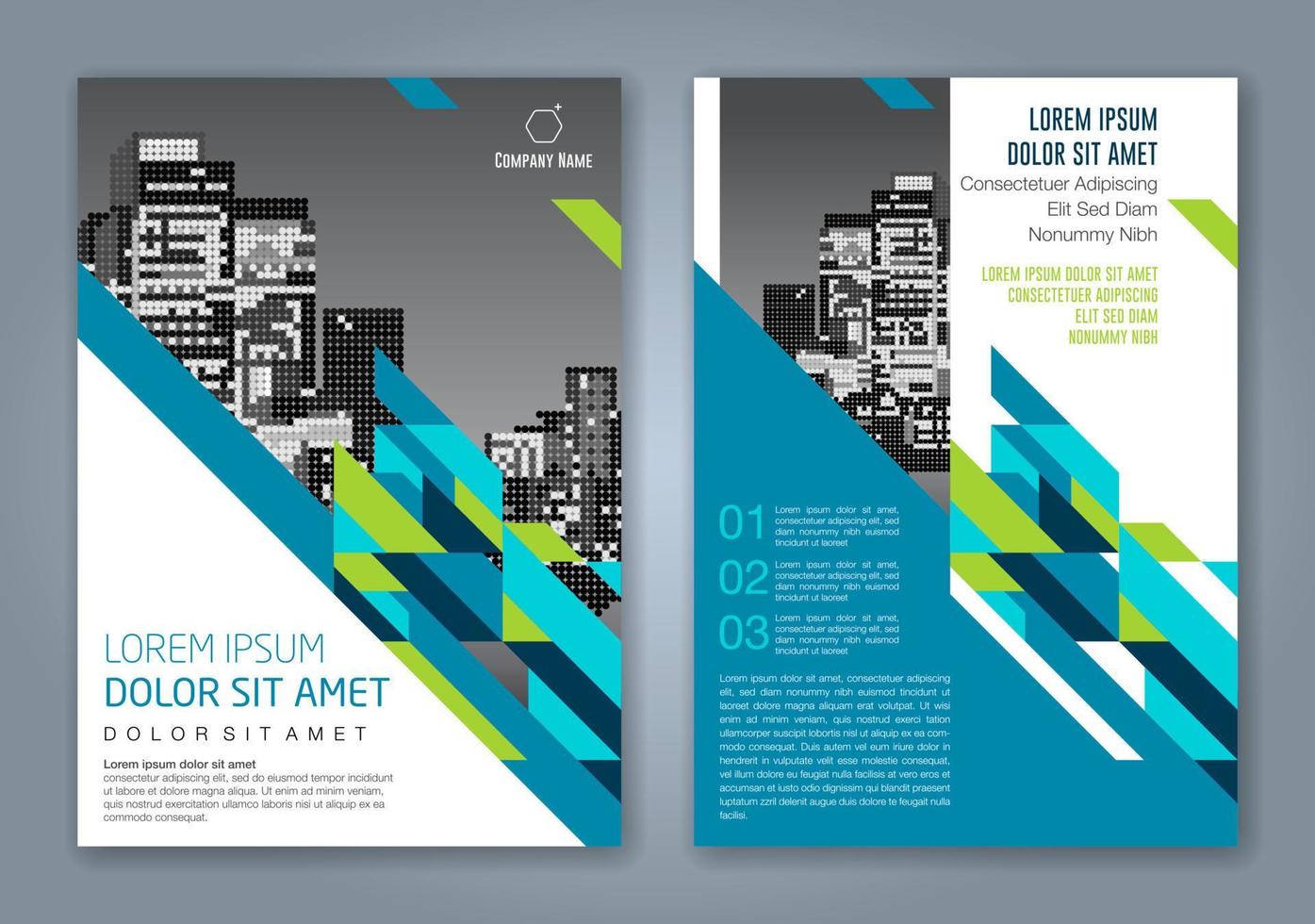 minimale geometrische vormen ontwerpen achtergrond voor zakelijke jaarverslag boekomslag brochure flyer poster vector