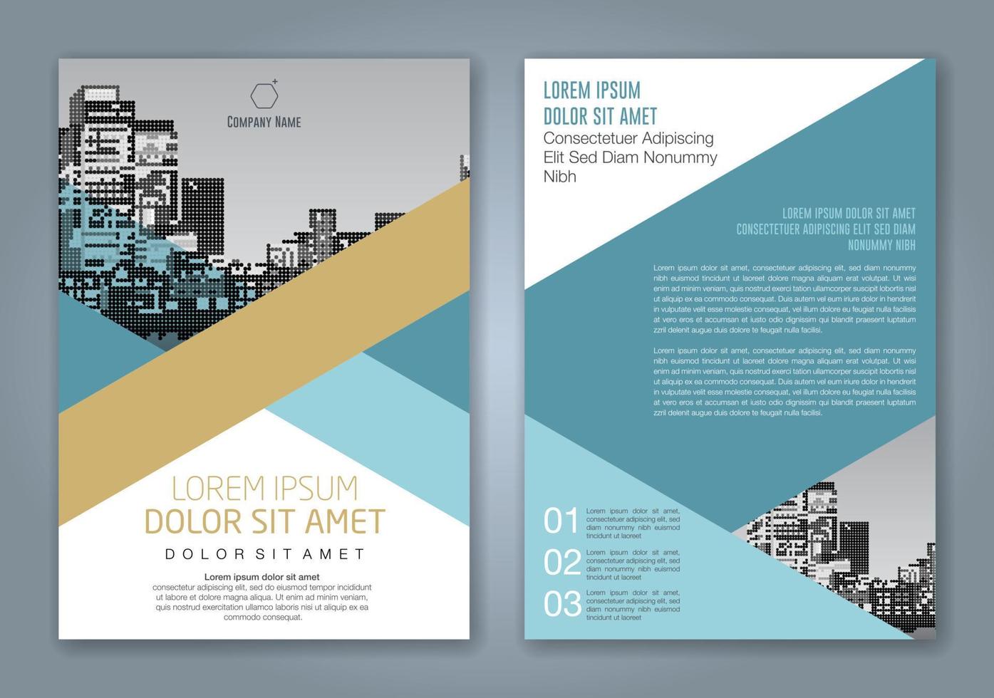 minimale geometrische vormen ontwerpen achtergrond voor zakelijke jaarverslag boekomslag brochure flyer poster vector