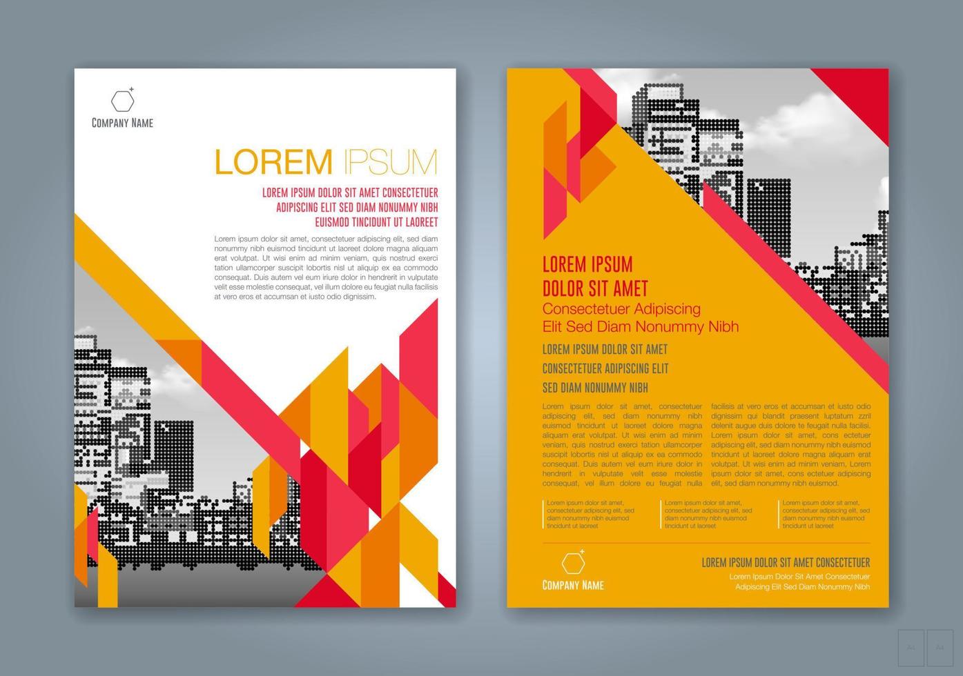 minimale geometrische vormen ontwerpen achtergrond voor zakelijke jaarverslag boekomslag brochure flyer poster vector