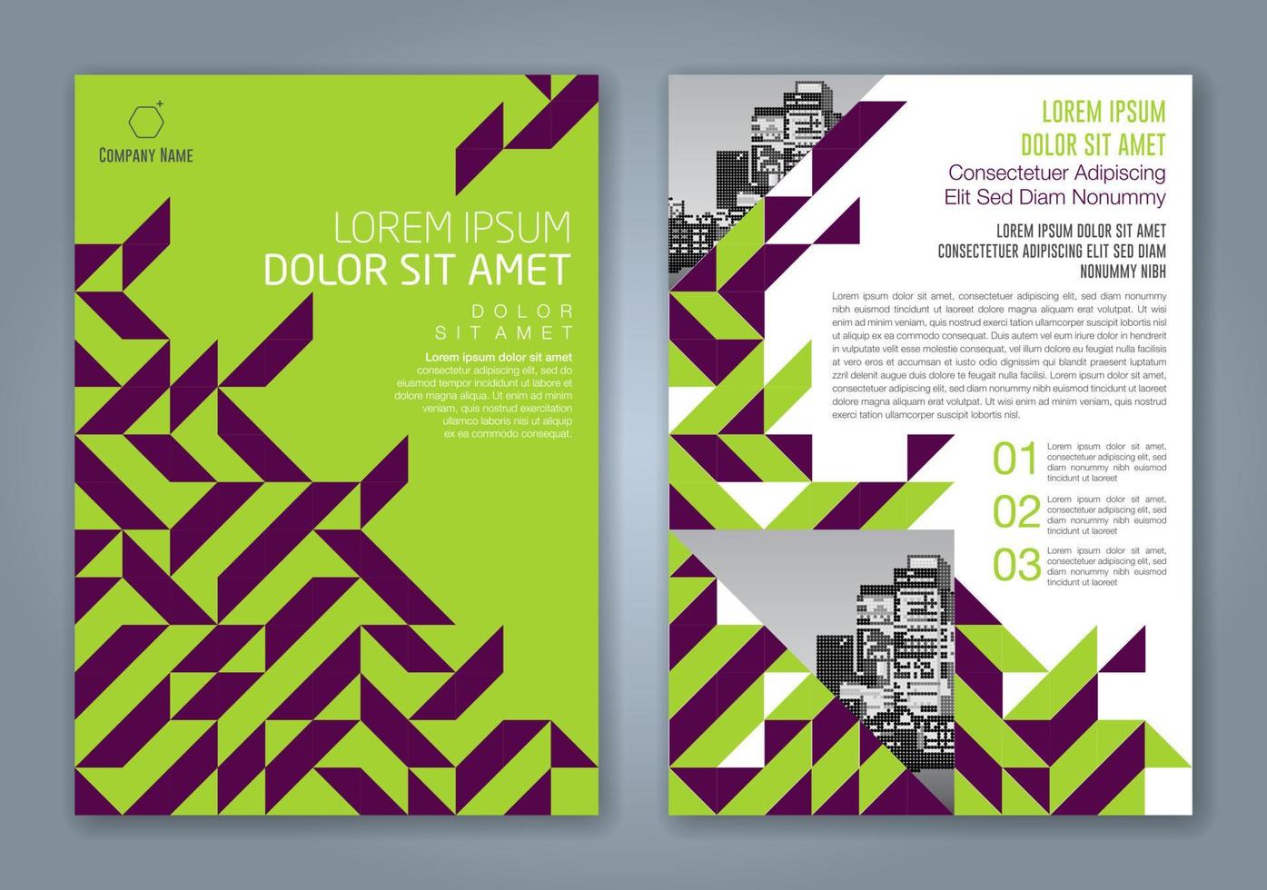 minimale geometrische vormen ontwerpen achtergrond voor zakelijke jaarverslag boekomslag brochure flyer poster vector