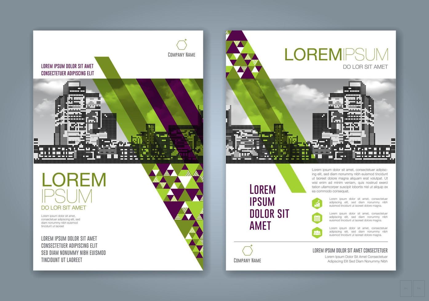 minimale geometrische vormen ontwerpen achtergrond voor zakelijke jaarverslag boekomslag brochure flyer poster vector