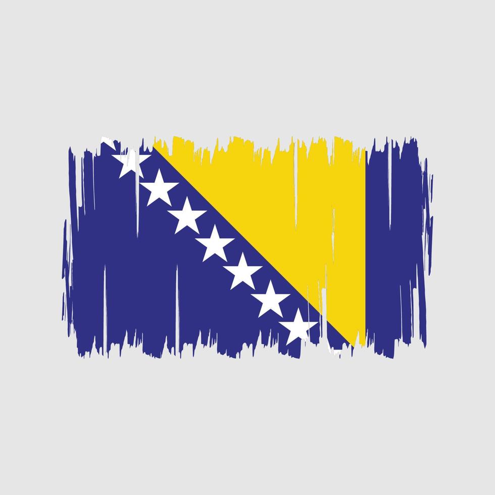 bosnië vlag vector. nationale vlag vector