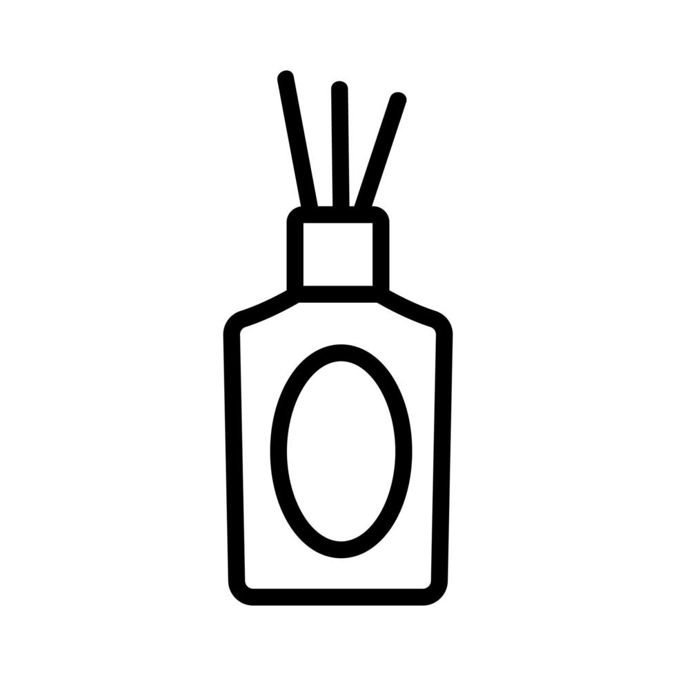 wierookstokjes aromatherapie pictogram vector overzicht illustratie