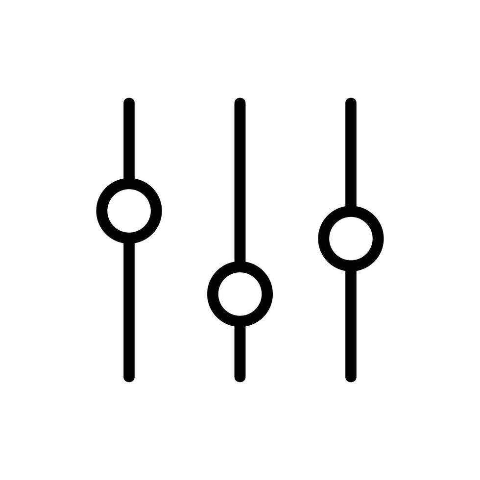 geluid akoestiek pictogram vector. geïsoleerde contour symbool illustratie vector