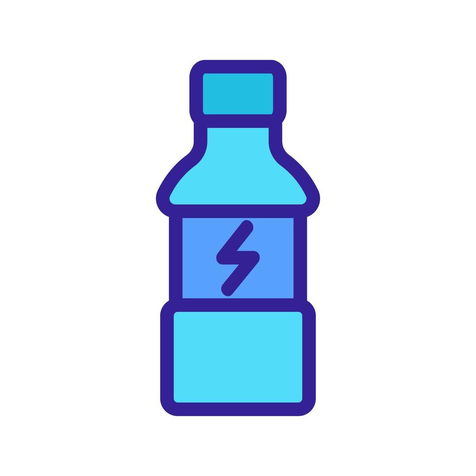 energiedrank pictogram vector. geïsoleerde contour symbool illustratie vector