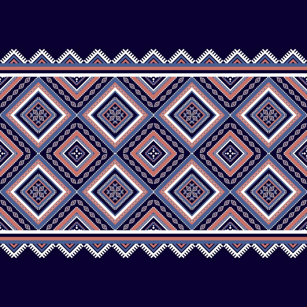 abstracte geometrische etnische naadloze patroon. traditionele tribale stijl. ontwerp voor achtergrond,illustratie,textuur,stof,batik,behang,tapijt,kleding,borduurwerk. vector