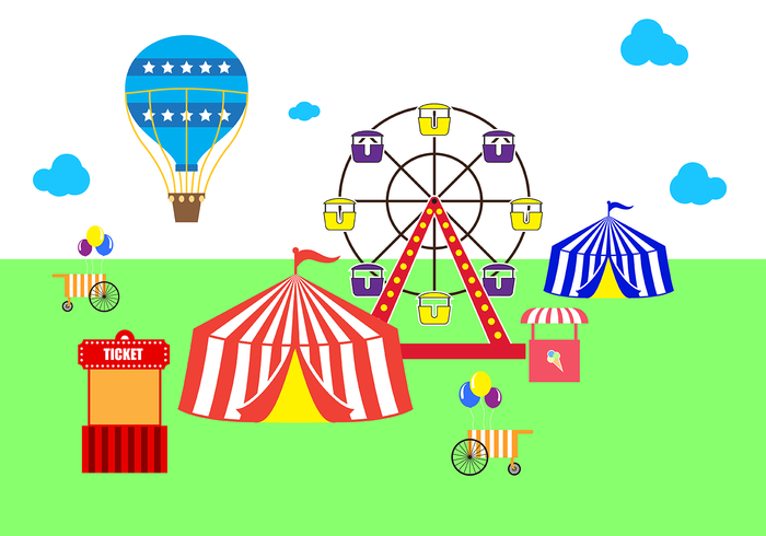 Gratis Country Fair Vector