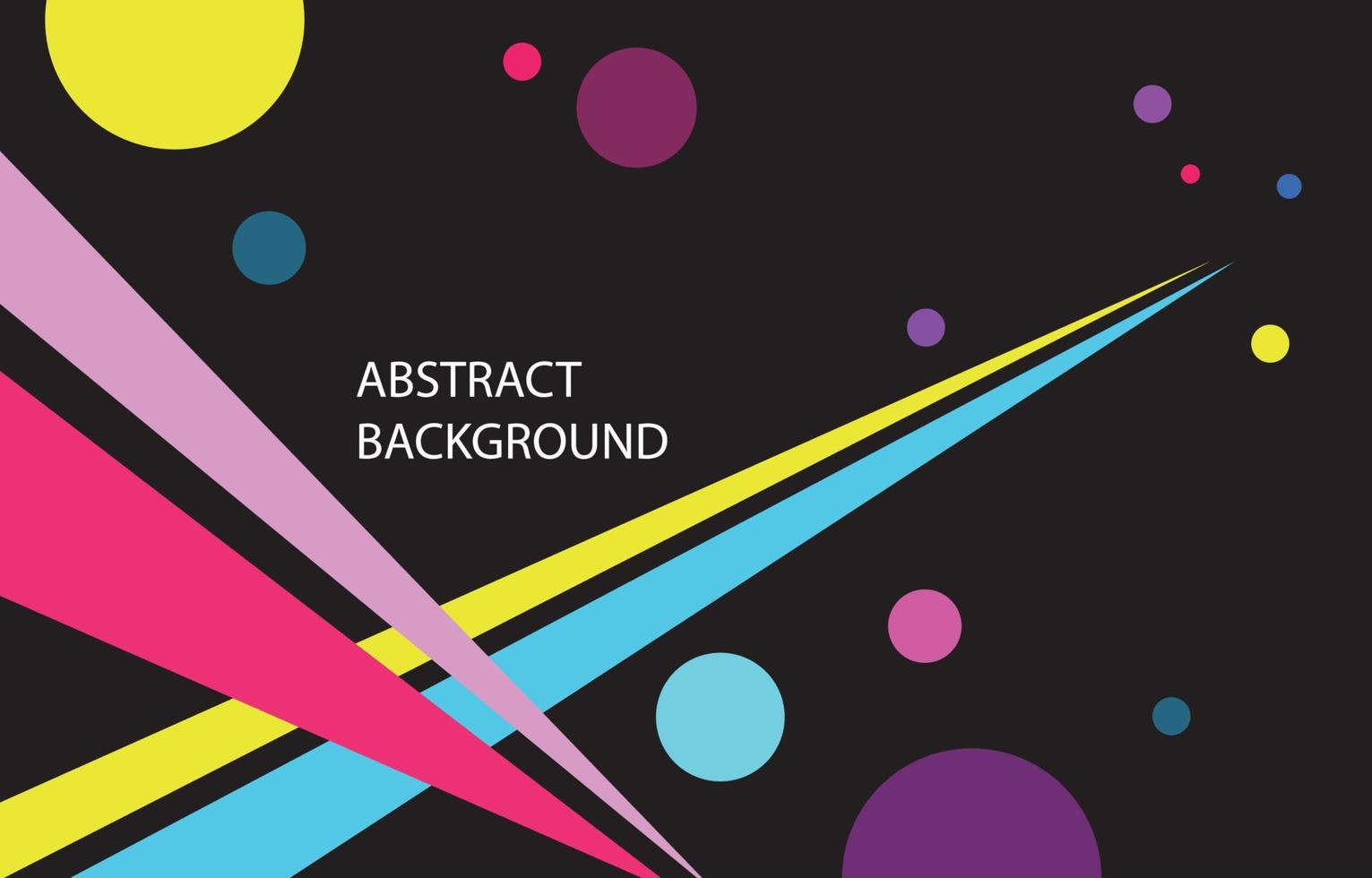kleurrijke cirkel achtergrond. abstract modern behang voor sociale media, webbanner en presentatie. vector