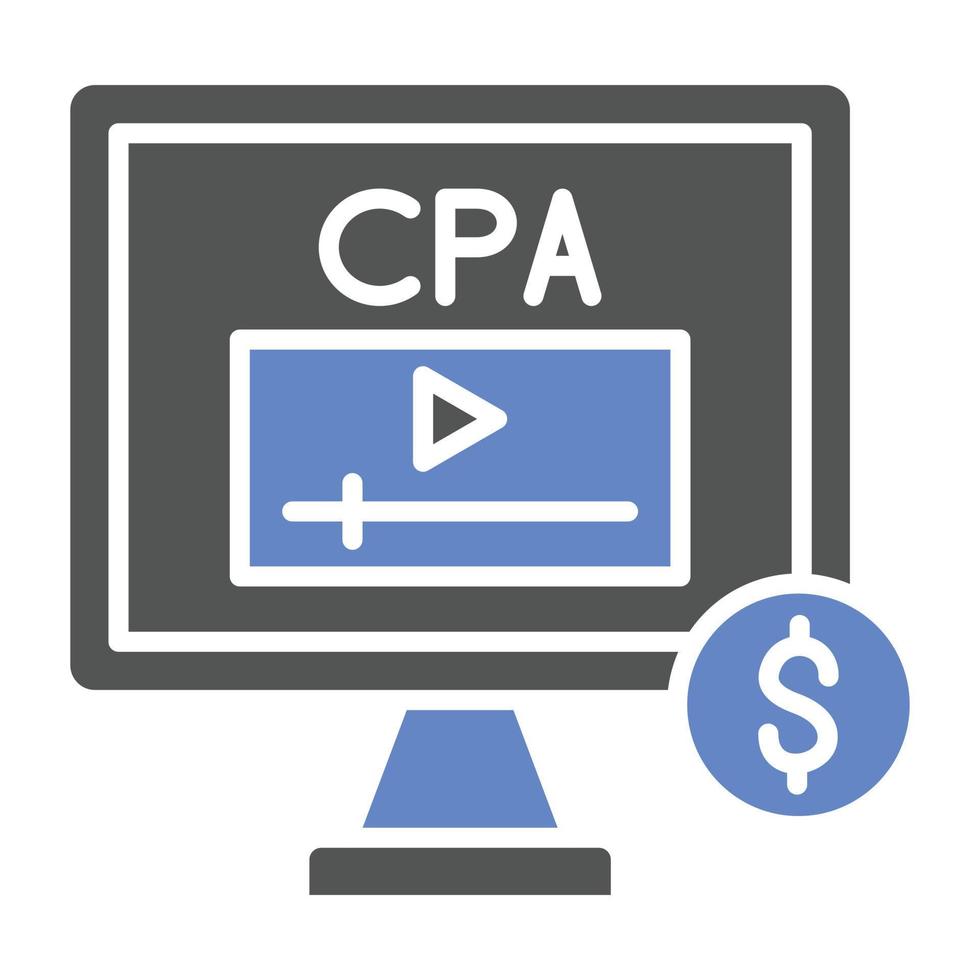 cpa-pictogramstijl vector