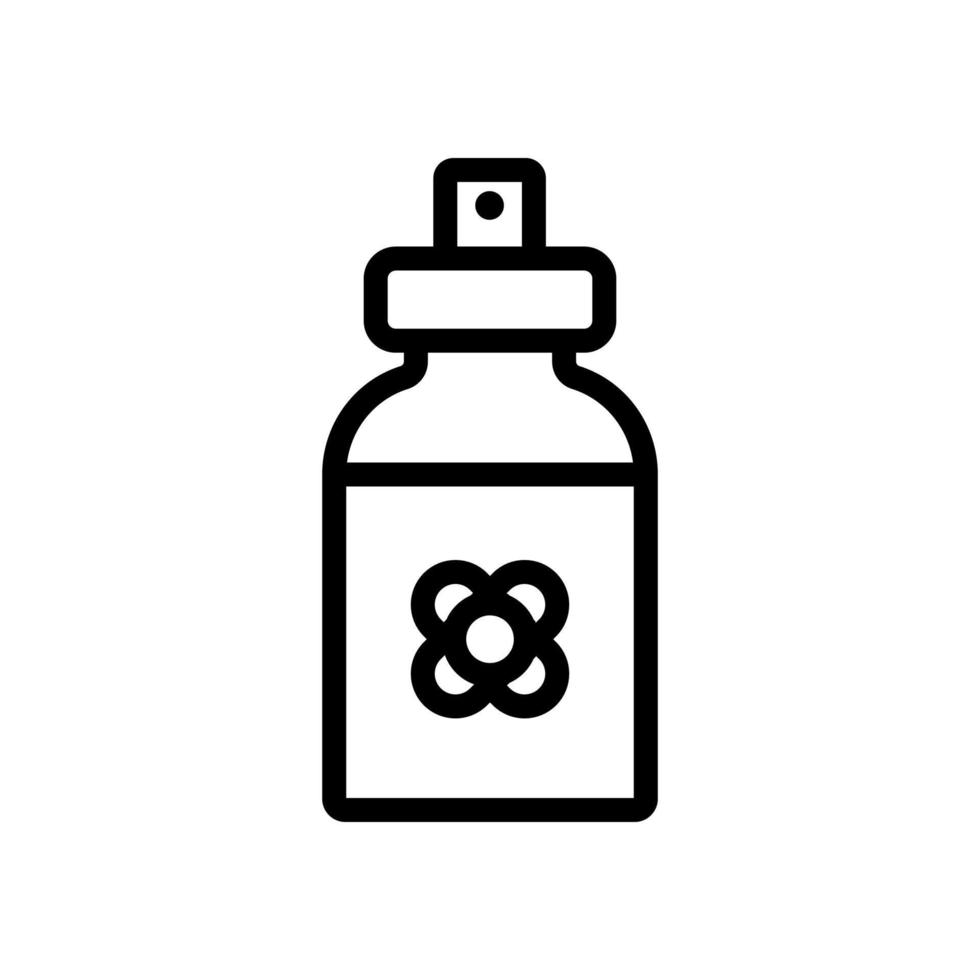 canola spray fles pictogram vector overzicht illustratie