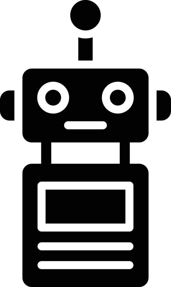 robot vector pictogram ontwerp illustratie