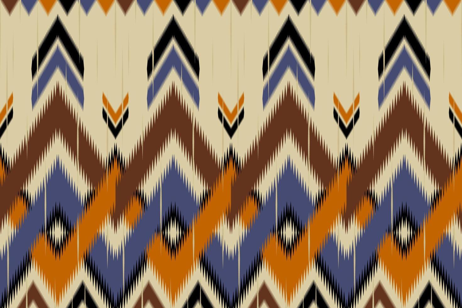 oosterse ikat inheemse stijl. geometrische etnische patroon traditioneel. ontwerp voor achtergrond,illustratie,textuur,stof,batik,kleding,inwikkeling,behang,tapijt,borduurwerk vector