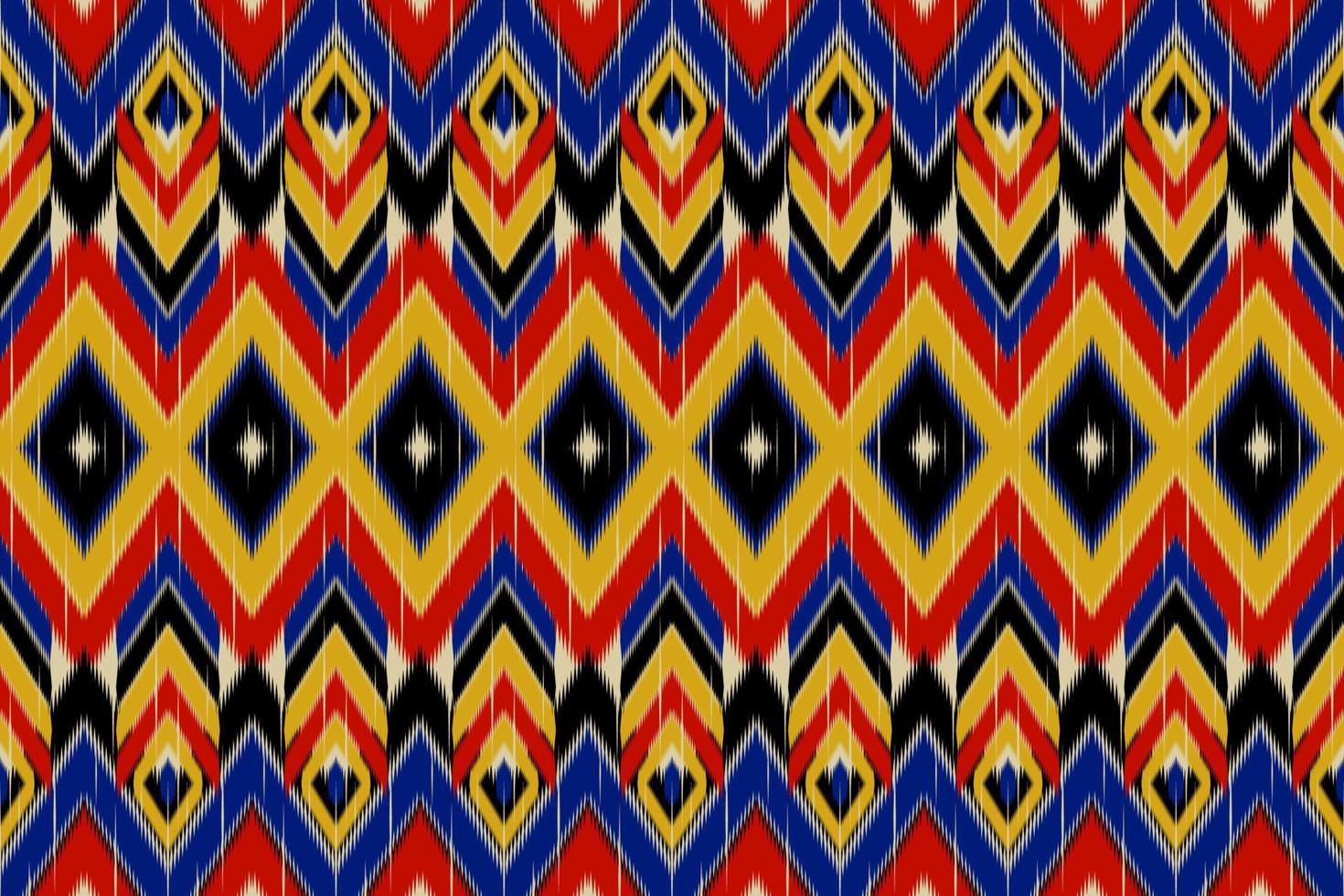 oosterse ikat inheemse stijl. geometrische etnische naadloze patroon traditioneel. ontwerp voor achtergrond,illustratie,textuur,stof,batik,kleding,inwikkeling,behang,tapijt,borduurwerk vector