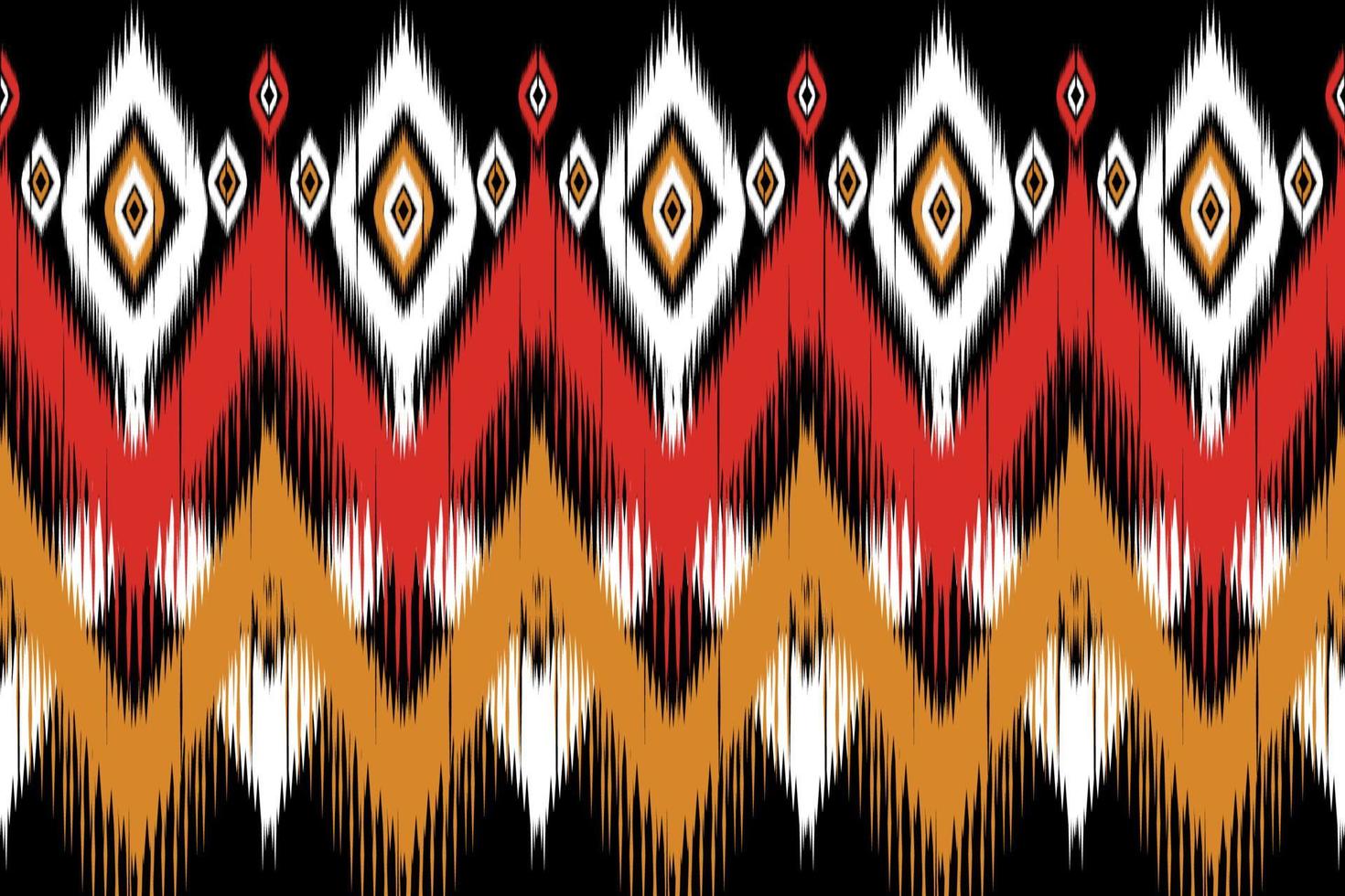 ikat inheemse stijl. geometrische etnische patroon. stam gestreept. ontwerp voor achtergrond,illustratie,stof,batik,kleding,inwikkeling,behang,tapijt,borduurwerk vector