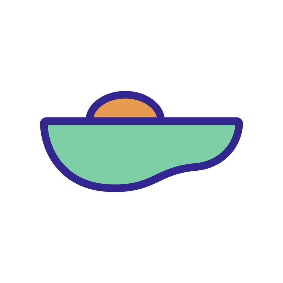 avocado rijp pictogram vector overzicht illustratie