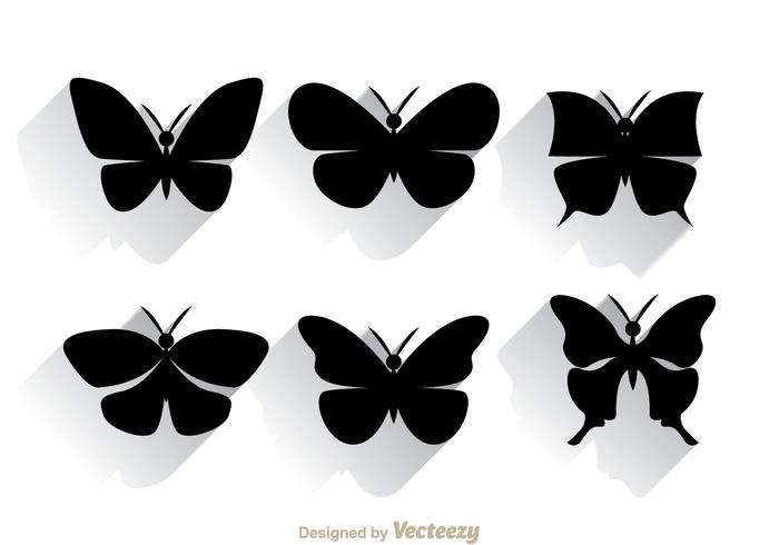 Vlinder Silhouet vector