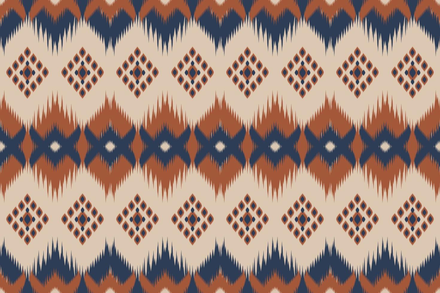 etnische ikat naadloze patroon. Mexicaanse gestreepte stijl. inheems traditioneel. ontwerp voor achtergrond, behang, vectorillustratie, stof, kleding, batik, tapijt, borduurwerk. vector