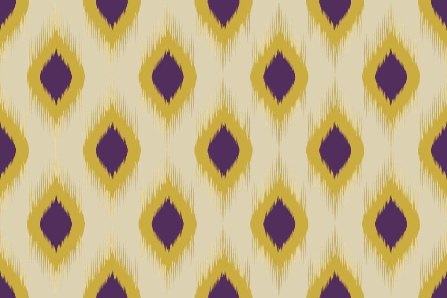 ikat etnische Indiase naadloze patroon. ontwerp voor achtergrond, behang, vectorillustratie, stof, kleding, batik, tapijt, borduurwerk. vector