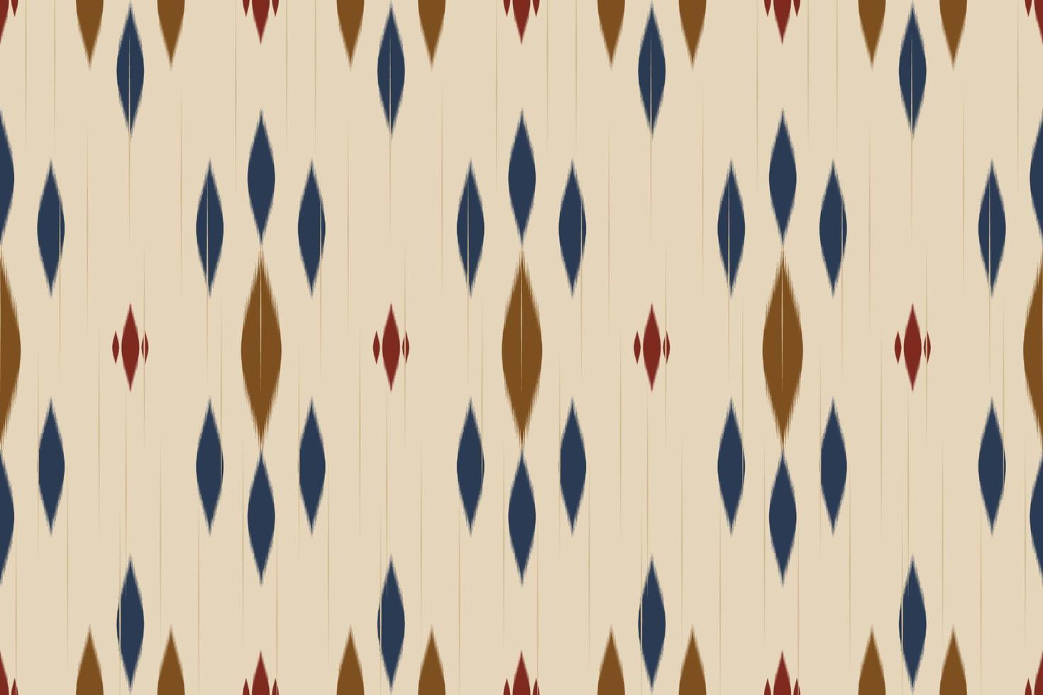 abstracte ikat naadloze patroon. geometrische etnische in tribal. ontwerp voor achtergrond, illustratie, verpakking, kleding, batik, stof, borduurwerk. vector