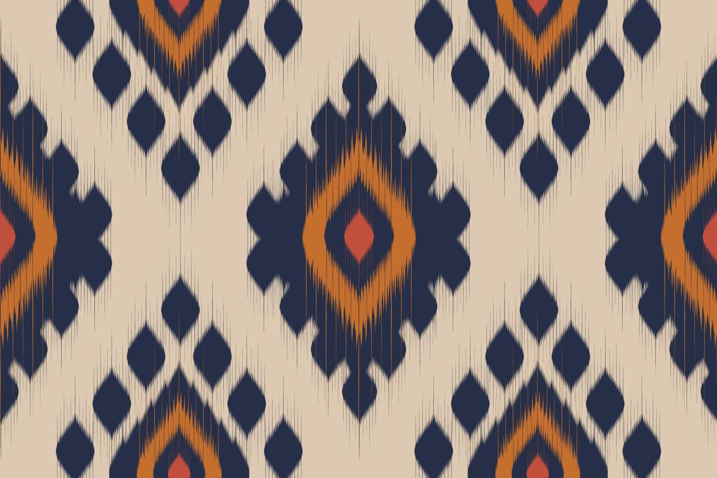 ikat naadloos patroon in stam. geometrische etnische traditioneel. Mexicaanse gestreepte stijl. ontwerp voor achtergrond, behang, vectorillustratie, stof, kleding, batik, tapijt, borduurwerk. vector