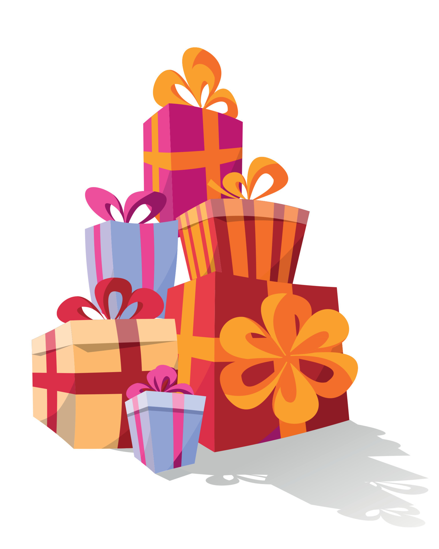 Jeugd Weggelaten token reeks van aambeien van kleurrijk gebogen geschenk dozen. berg geschenken.  schattig Cadeau doos met bogen. vector illustratie.verrassing sjabloon voor  affiches, banners.kerst geschenk doos. nieuw jaar en Kerstmis boodschappen  doen 12494634 - Download