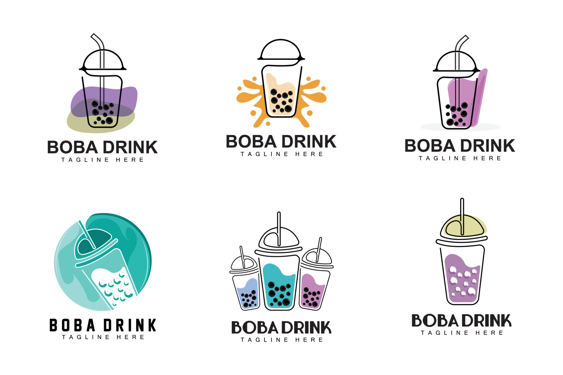 wapen Ik was mijn kleren Detecteerbaar boba drinken logo ontwerp, modern gelei drinken bubbel vector, boba drinken merk  glas illustratie. ontwerp geschikt voor cafés, drank merken 19843805 -  Download Free Vectors, Vector Bestanden, Ontwerpen Templates